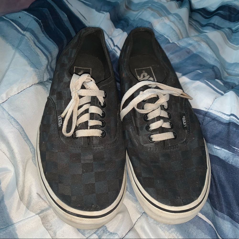 Checkered Vans